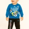 Kids tracksuit-Boys adidas print tracksuit  (3months-to-4years)