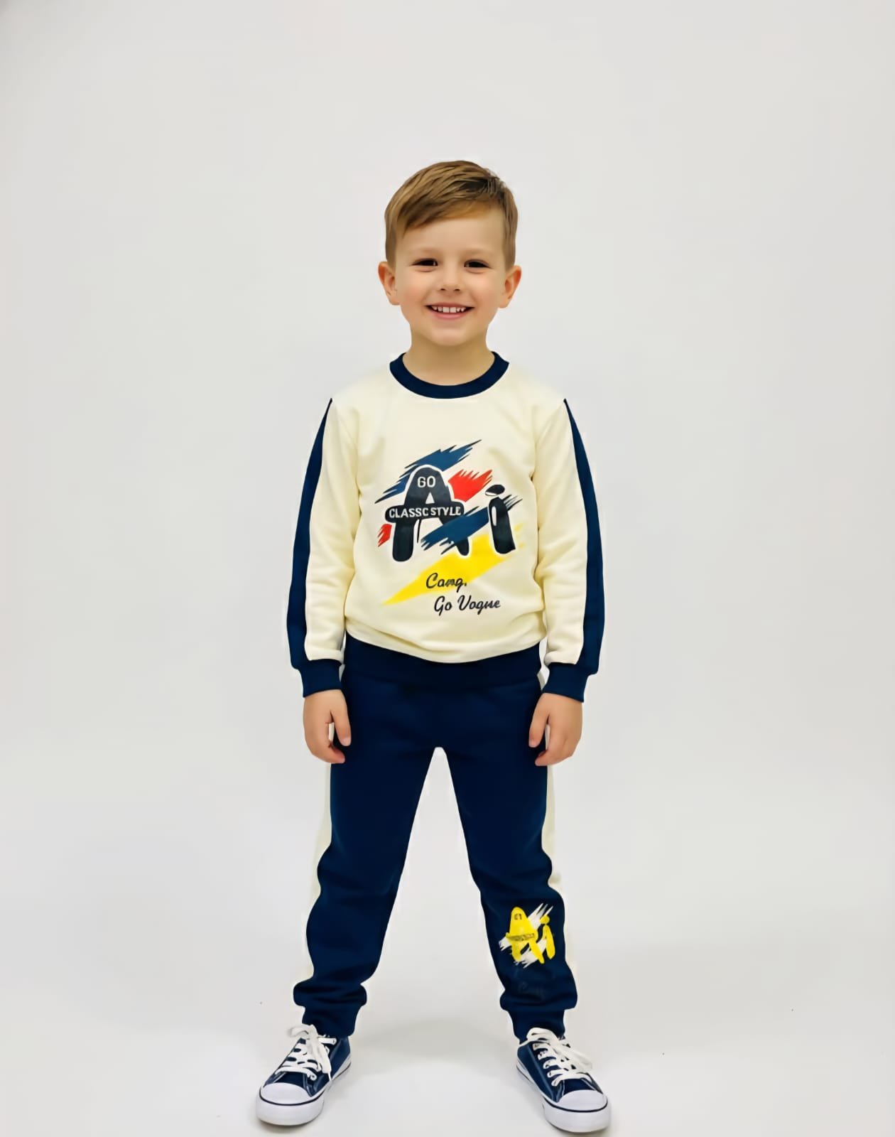 Boys printed tracksuit (5-to-8years) - Image 3