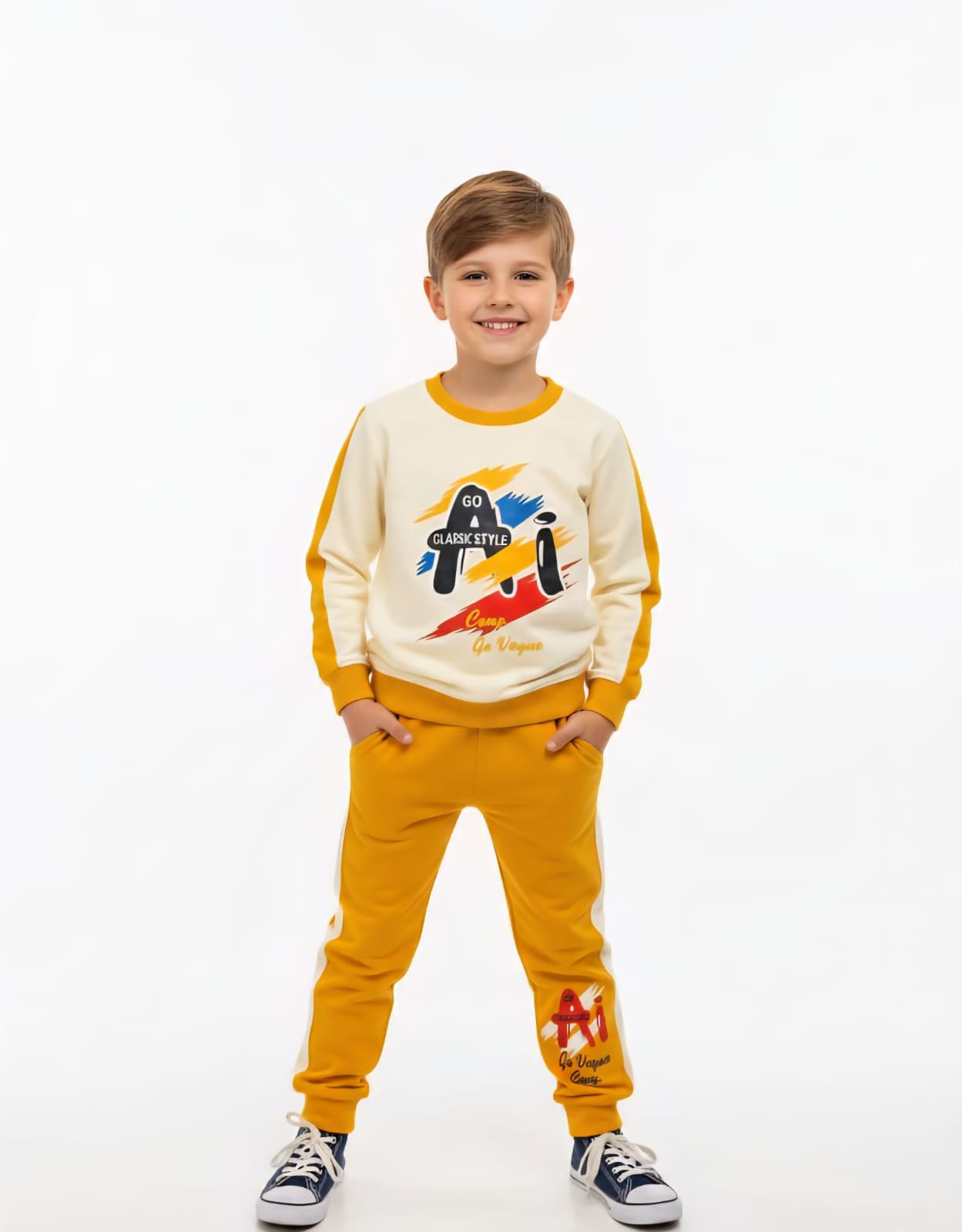 Boys printed tracksuit (5-to-8years) - Image 2