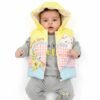 Cozy 3-Piece Winter Set for Baby Girl | Knit Dress + Puffer Jacket + Leggings | Newborn Outfit (0-3 Months)